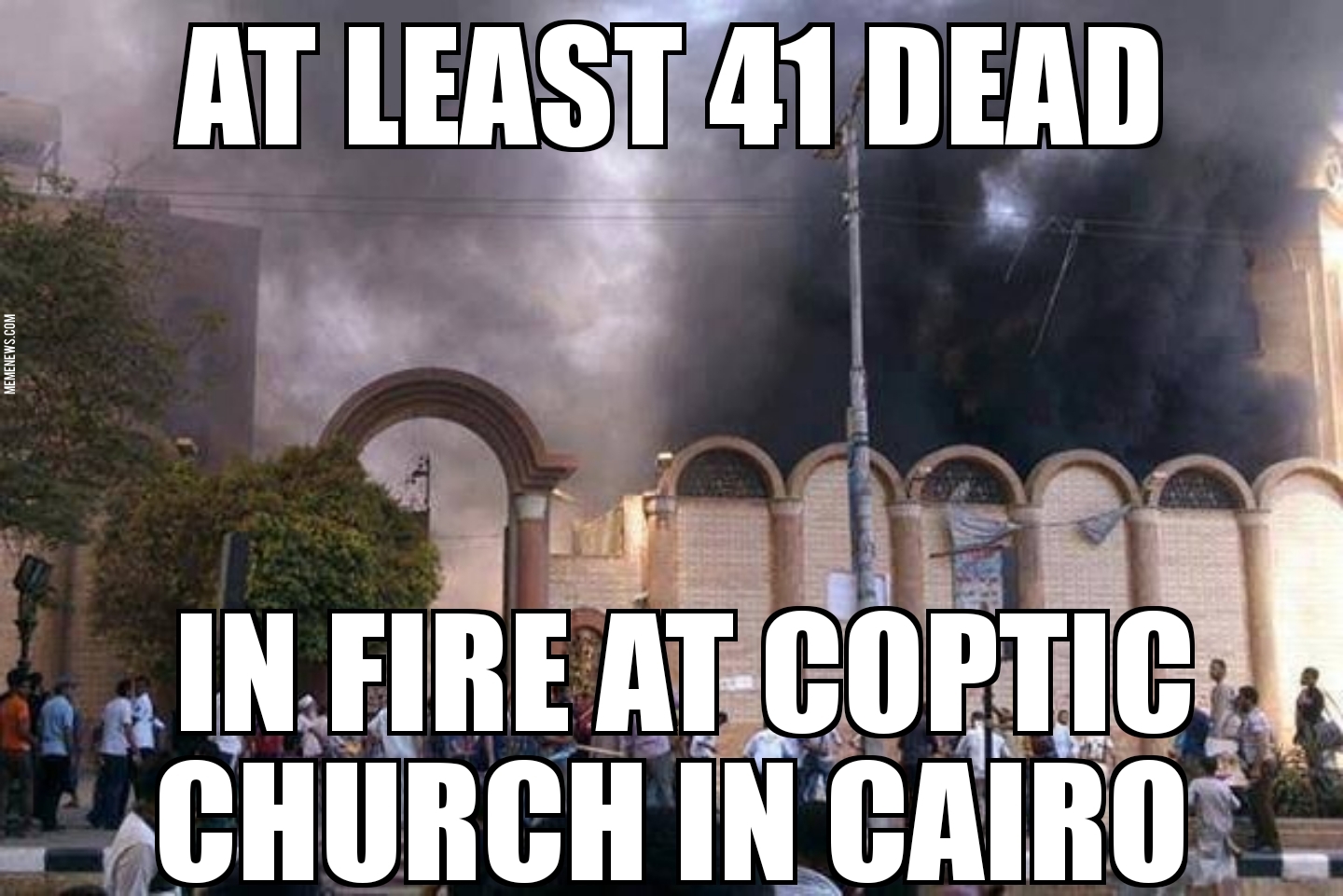 Egypt church fire