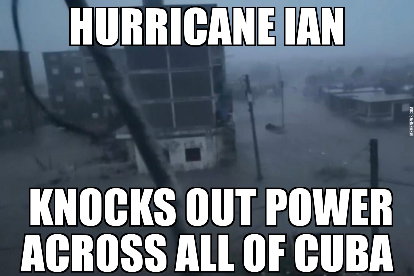 Ian cuts Cuba power