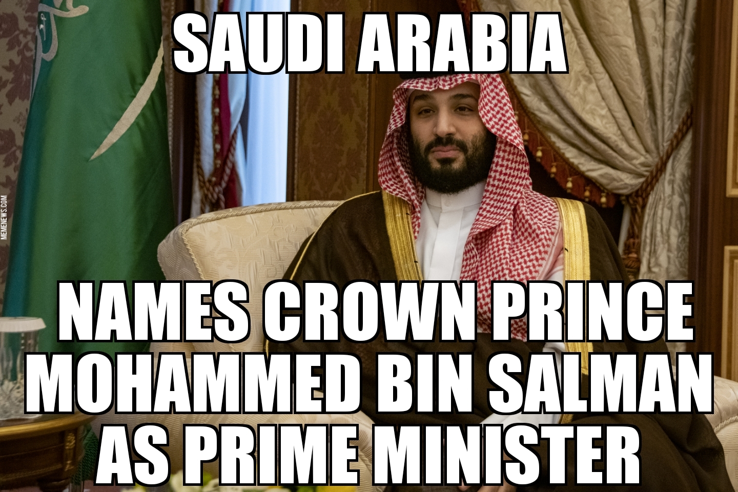 MBS named Saudi Prime Minister