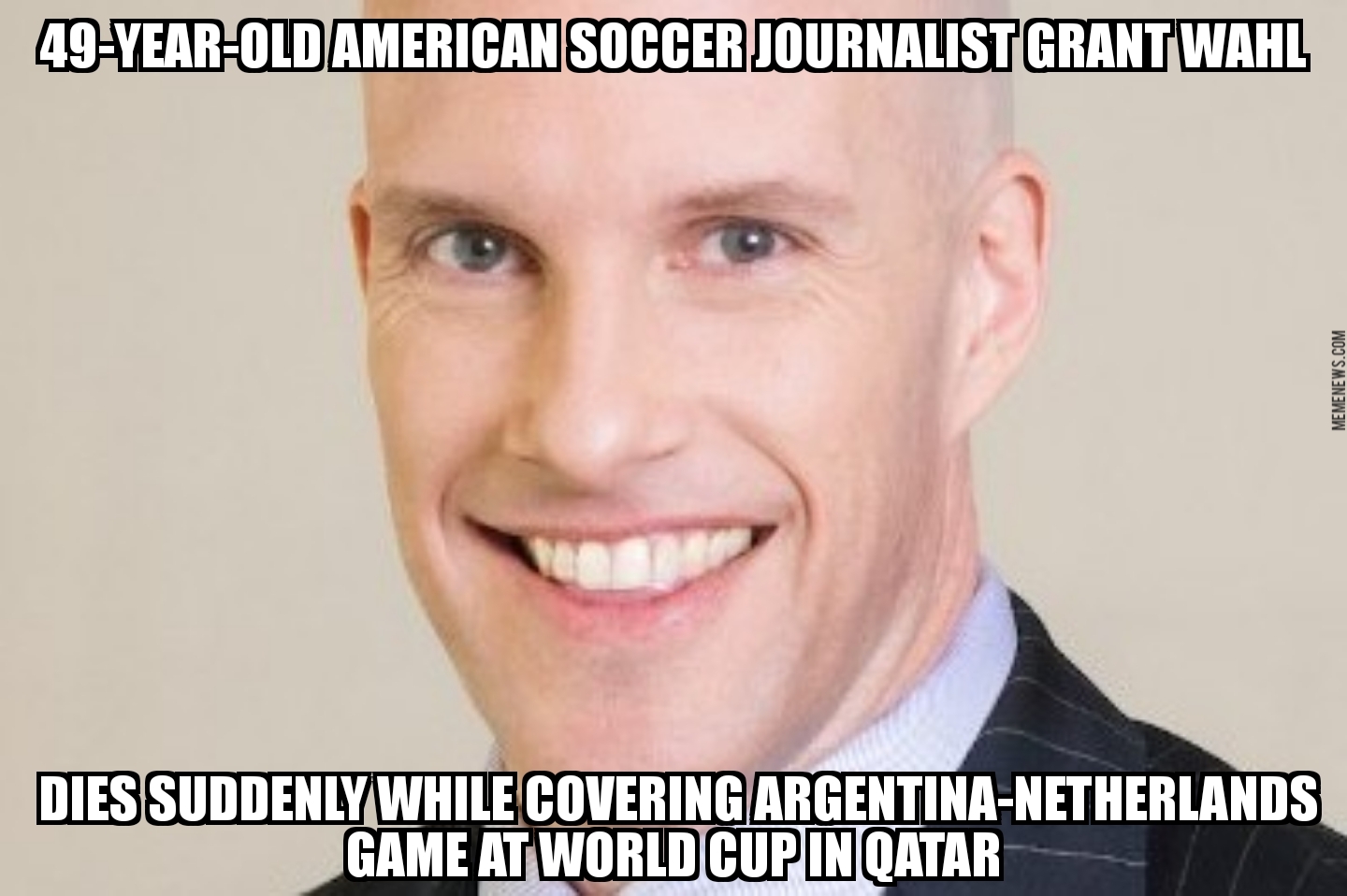 Grant Wahl dies covering World Cup