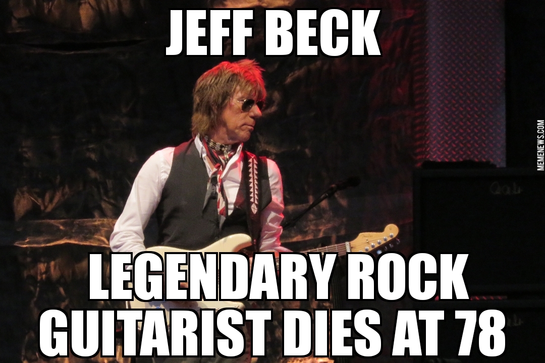 Jeff Beck dies