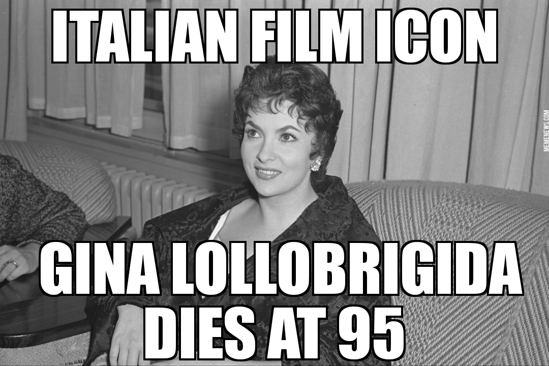 Gina Lollobrigida dies.