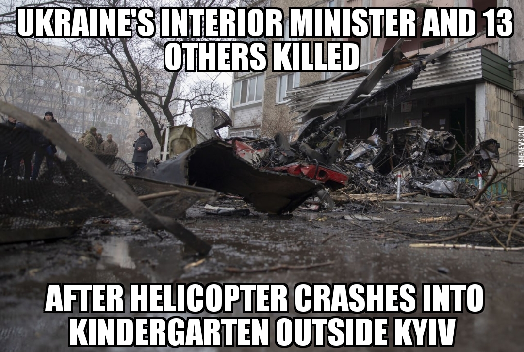 Ukraine interior minister killed