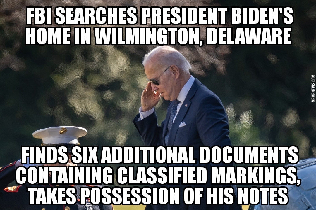FBI finds more classified documents in Biden home