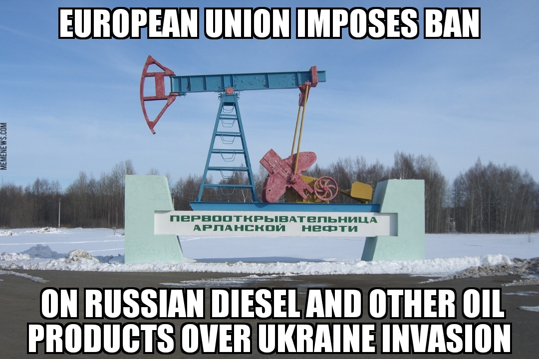 Europe bans Russian diesel