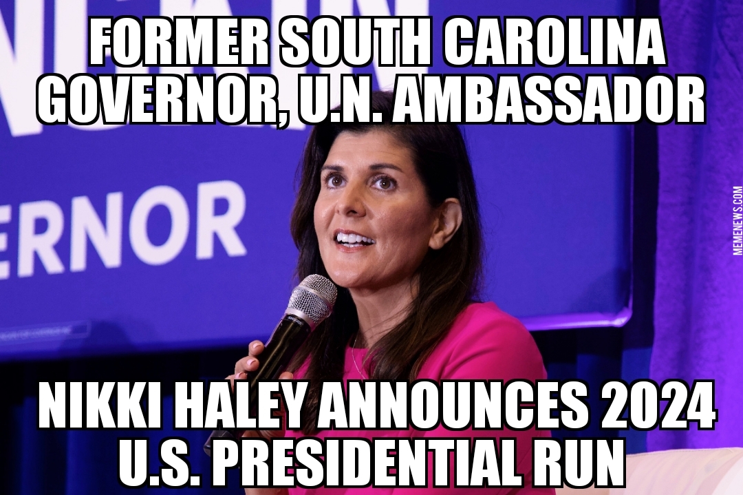 Nikki Haley running for president