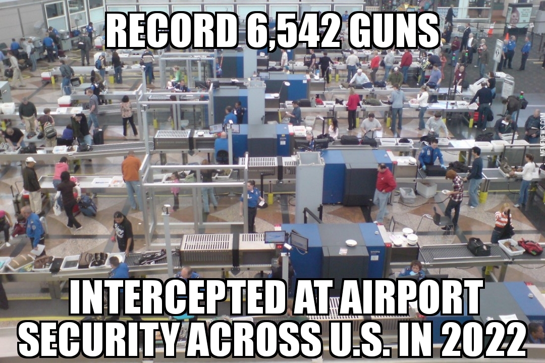 Record guns at U.S. airports