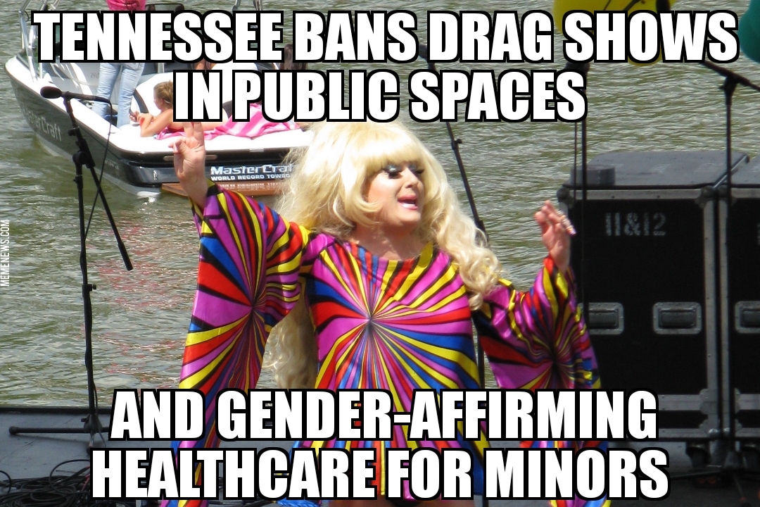 Tennessee bans public drag shows