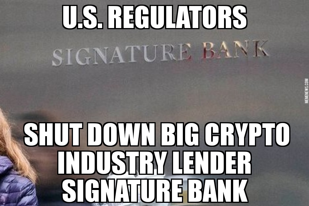 Signature Bank shut