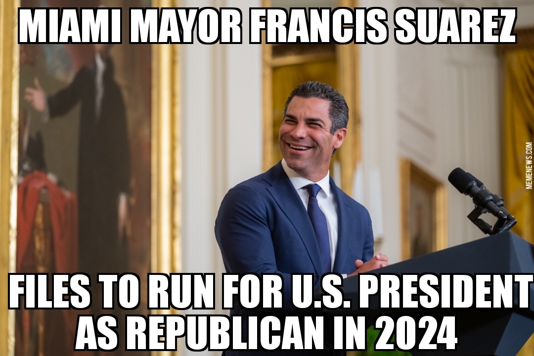 Francis Suarez running for president