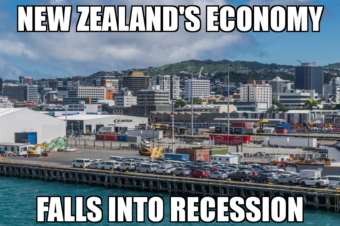 New Zealand enters recession