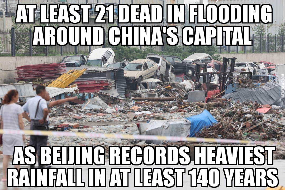 Beijing flooding