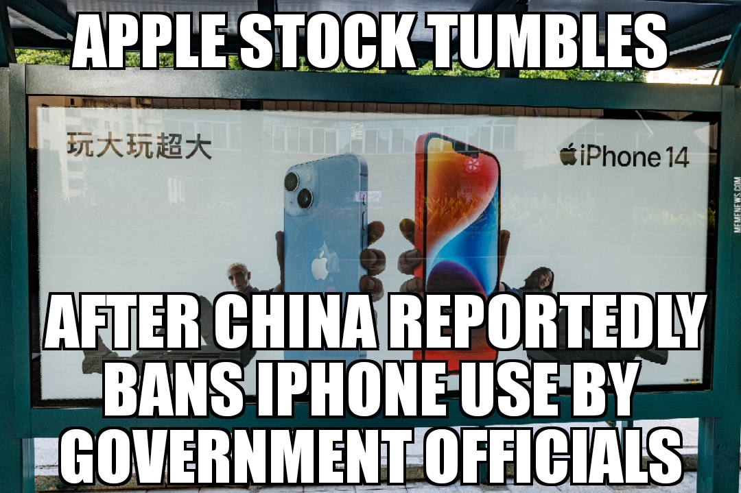 China bans government iPhones
