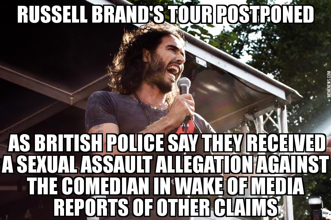 Russell Brand accused of sex assault