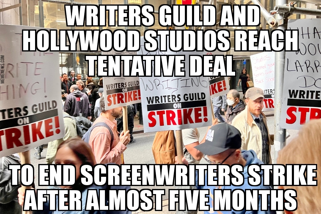 Writers and studios reach strike deal
