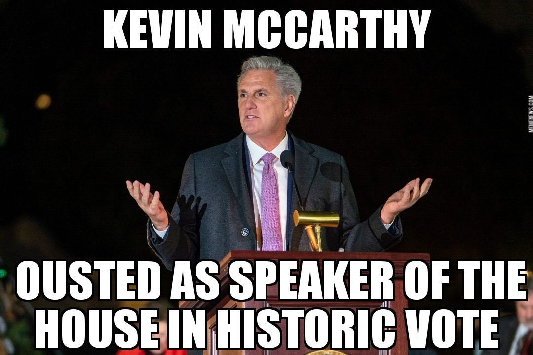 Kevin McCarthy ousted