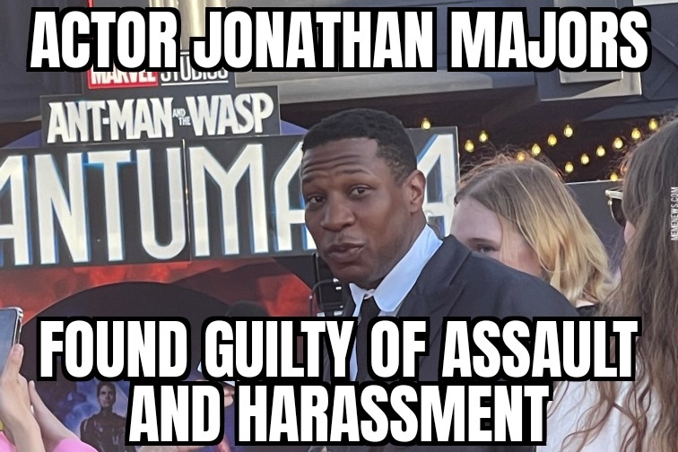 Jonathan Majors guilty of assault