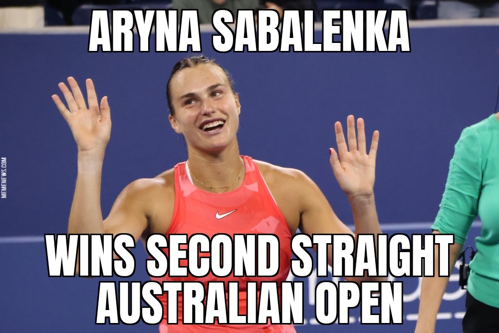 Aryna Sabalenka wins Australian Open
