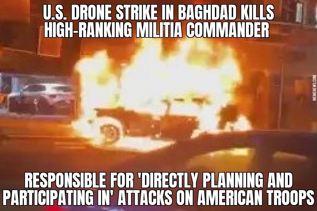 U.S. drone strike in Baghdad