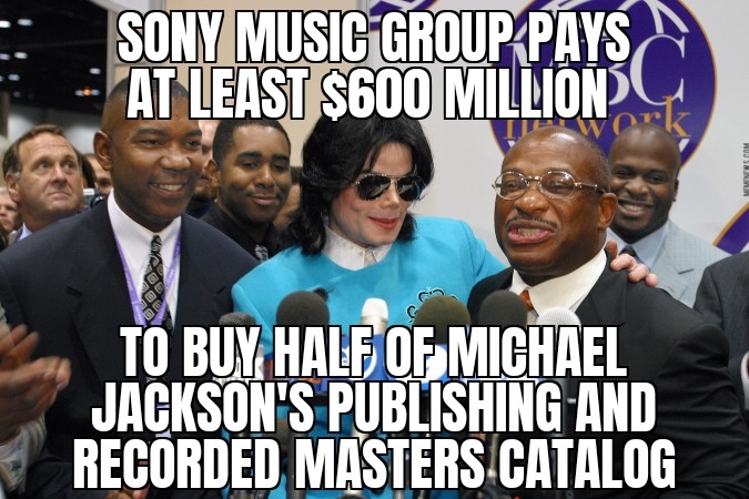 Sony buys half of Michael Jackson’s music