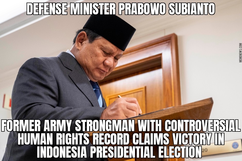 Prabowo Subianto wins Indonesia election