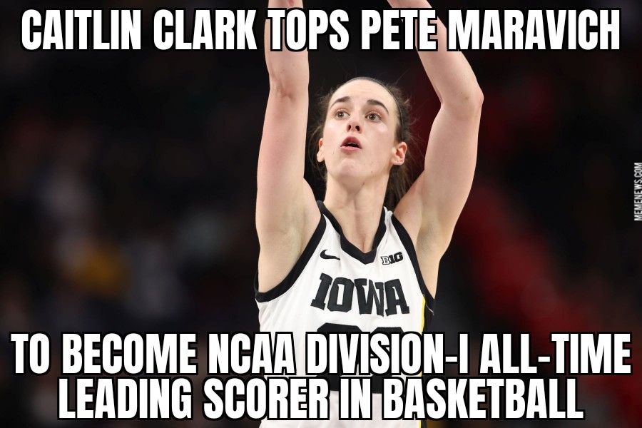 Caitlin Clark top NCAA scorer