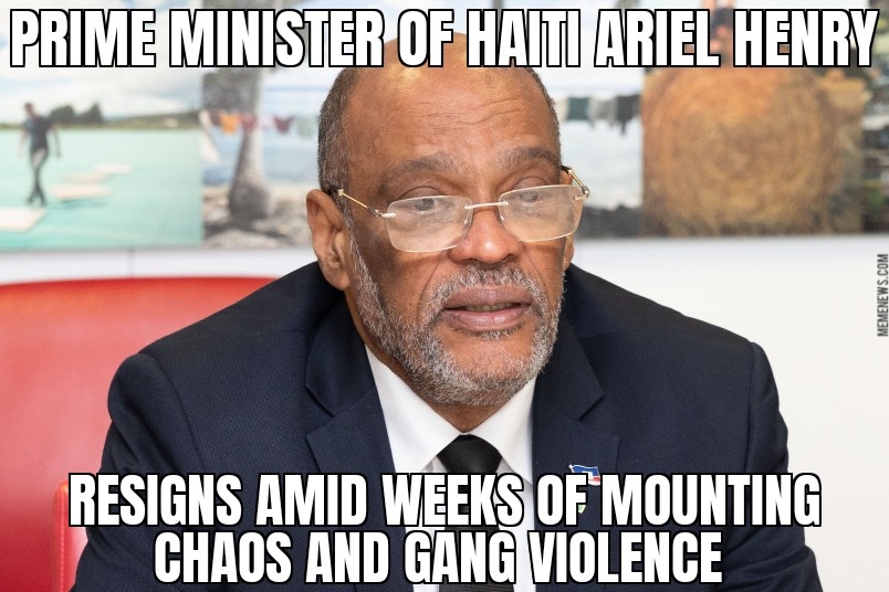 Haiti Prime Minister resigns