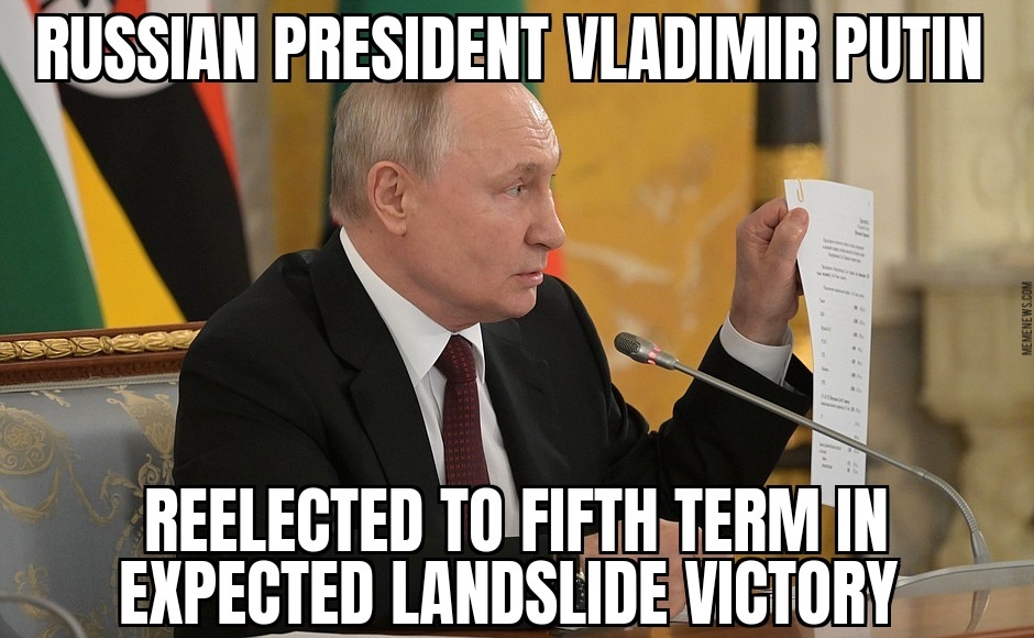 Putin reelected