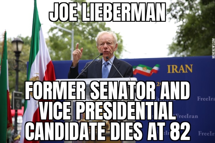 Joe Lieberman dies
