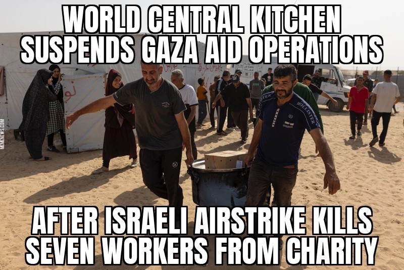 Israel airstrike kills aid workers