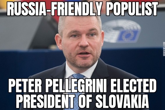 Pellegrini elected Slovakia president