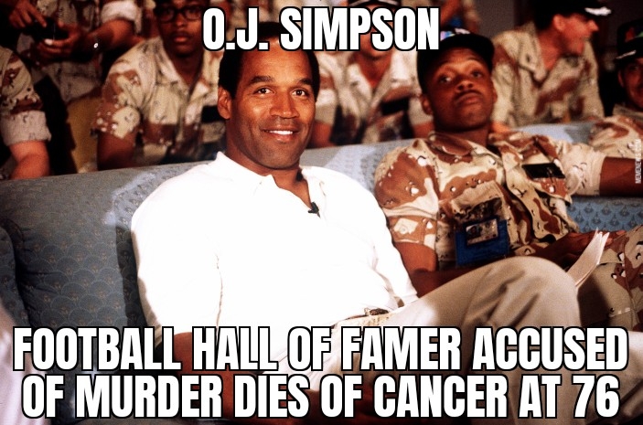 O.J. Simpson dies