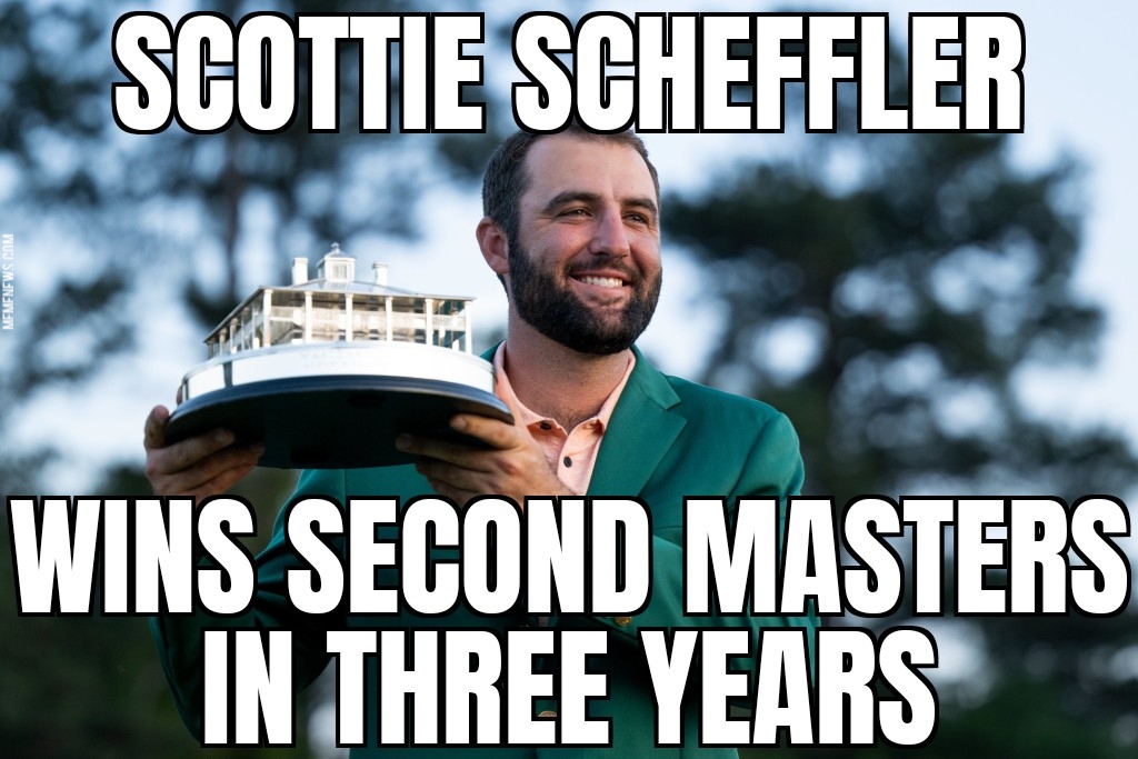 Scottie Scheffler wins Masters