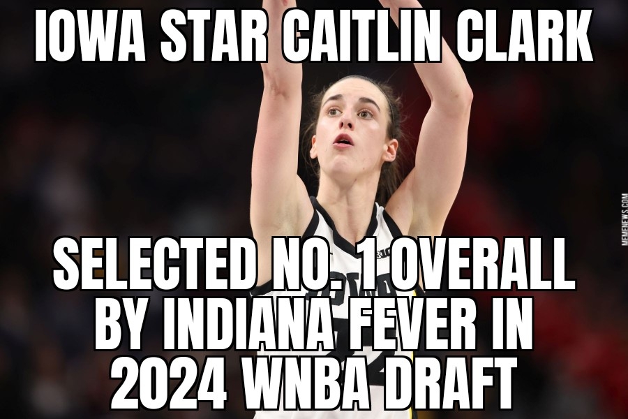 Caitlin Clark goes No. 1 in WNBA draft