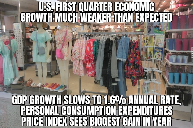 U.S. economic growth slows