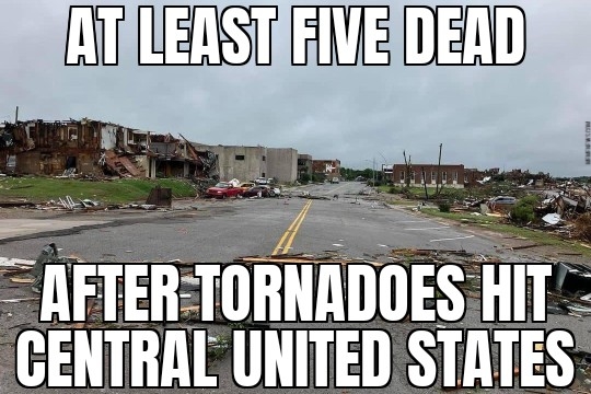 Central U.S. tornadoes