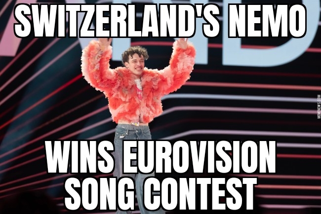 Nemo wins Eurovision