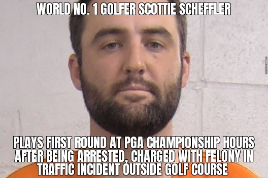Scottie Scheffler arrested