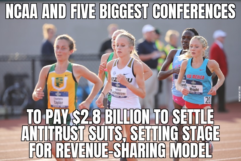 NCAA to settle antitrust suits