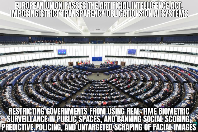 EU passes artificial intelligence act