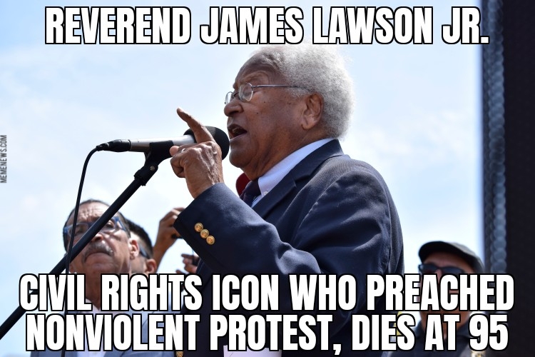 James Lawson dies