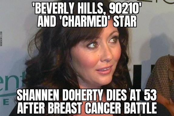 Shannen Doherty dies