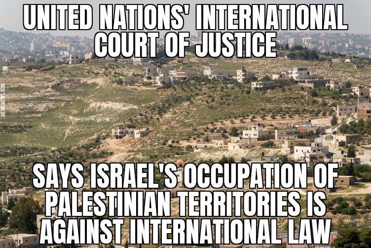 ICJ says Israel settlements in Palestine illegal