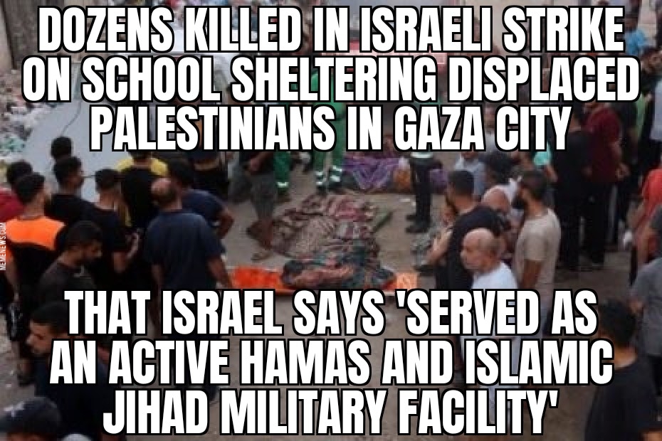Israel strike kills dozens in Gaza City