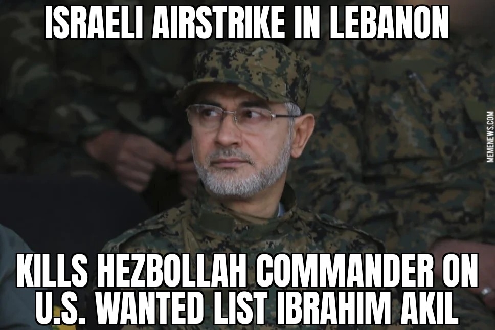 Israel airstrike kills Hezbollah commander in Lebanon