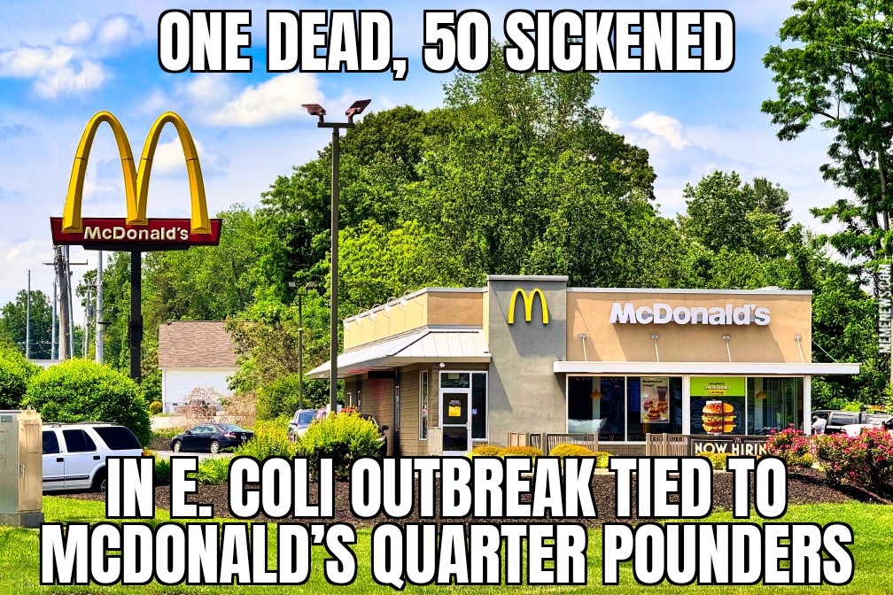 McDonald’s quarter pounder E. coli outbreak