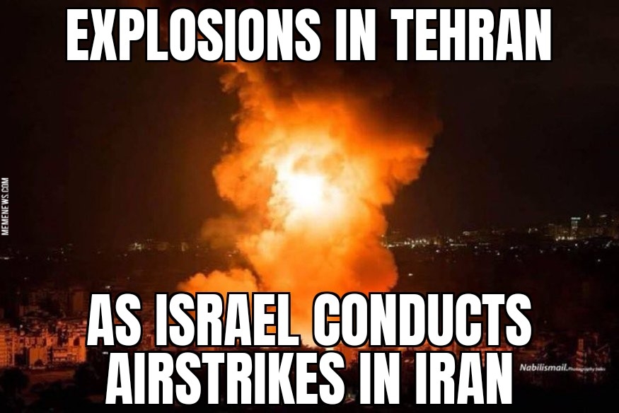 Israel strikes Iran