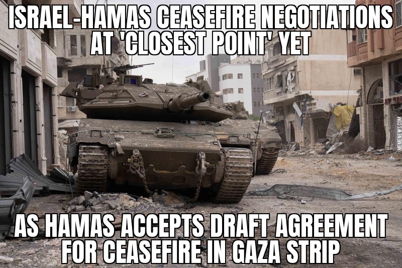 Israel-Hamas ceasefire negotiations at ‘closest point’