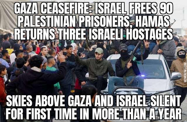 Gaza ceasefire takes hold