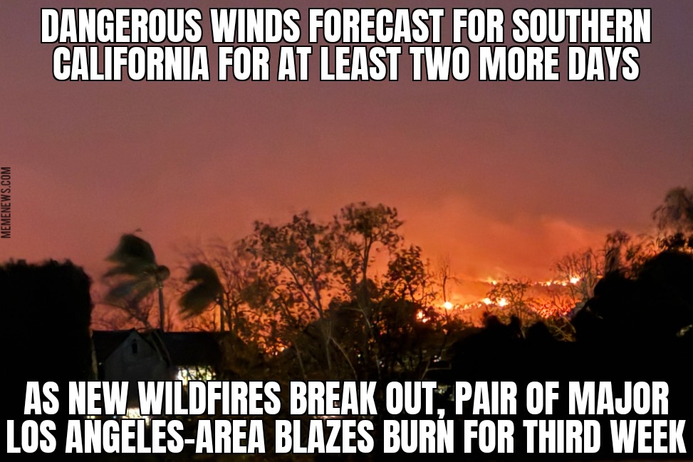 California wildfire update